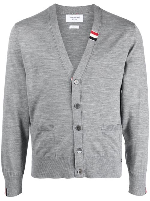 Wool cardigan THOM BROWNE | MKC489AY1014055